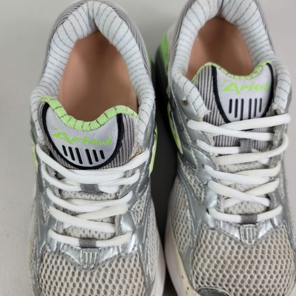 Brooks Ariel Running/ Walking - 42199131 - Silver Green White - Women's Size 7.5 - Picture 3 of 9